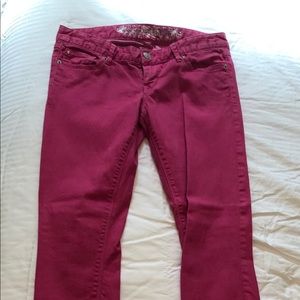 Express Pink Jeans